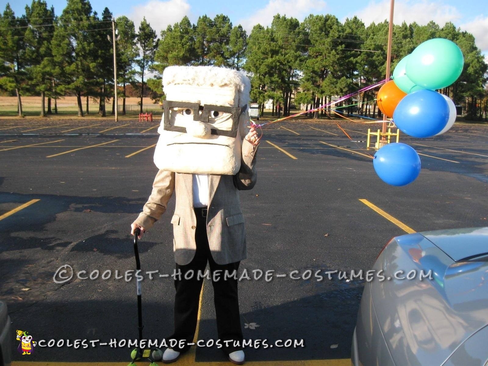 Coolest Carl from Up Paper Mache Costume