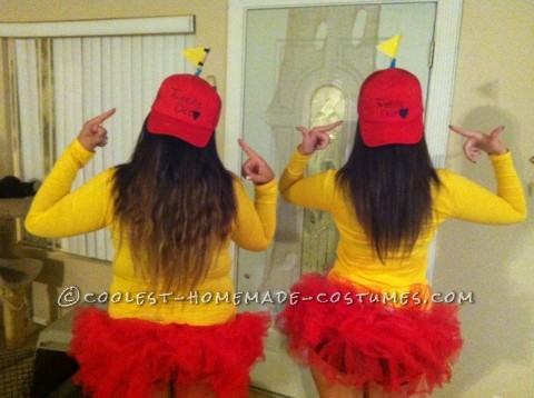 Sexy Tweedle Dee and Tweedle Dum Costumes on a Budget