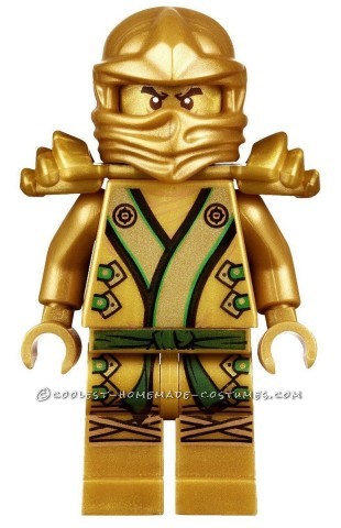 Cool Lego Ninjago Golden Ninja Costume