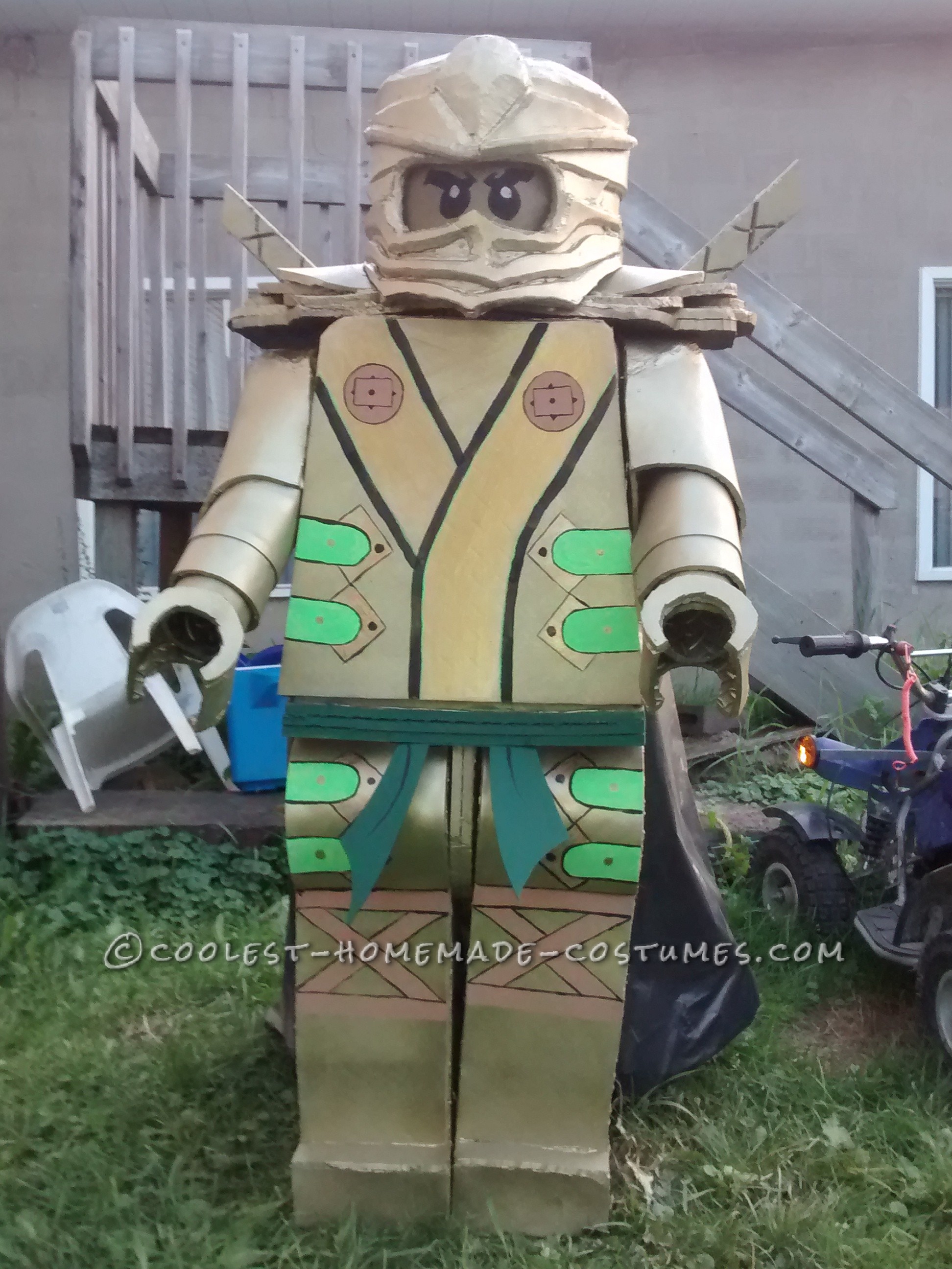 Cool Lego Ninjago Golden Ninja Costume