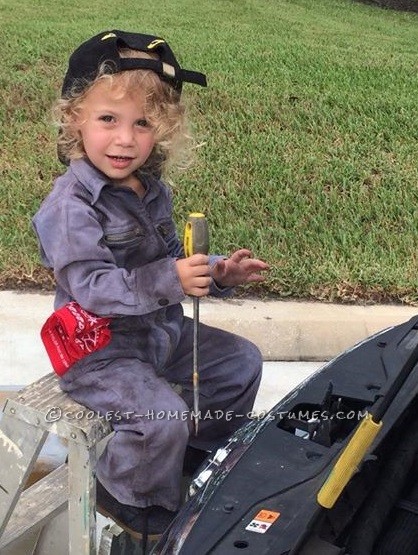 LIttle Miss Auto Mechanic  Costume