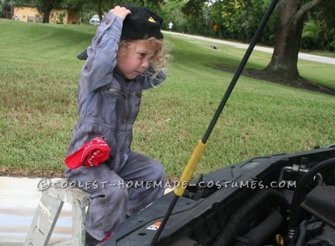 LIttle Miss Auto Mechanic  Costume