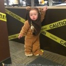 Cute Homemade Little Ewok Costume