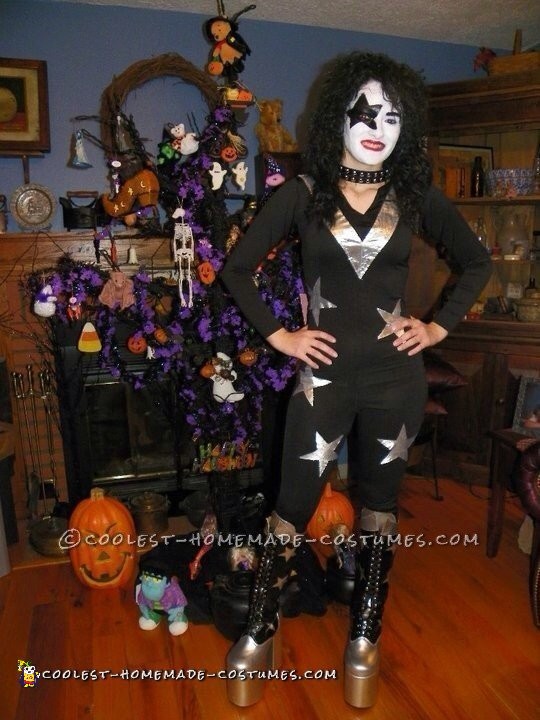 Cool Homemade KISS Starchild Female Costume