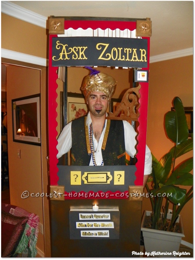 "Ask Zoltar" Fortune Telling Machine Costume Idea