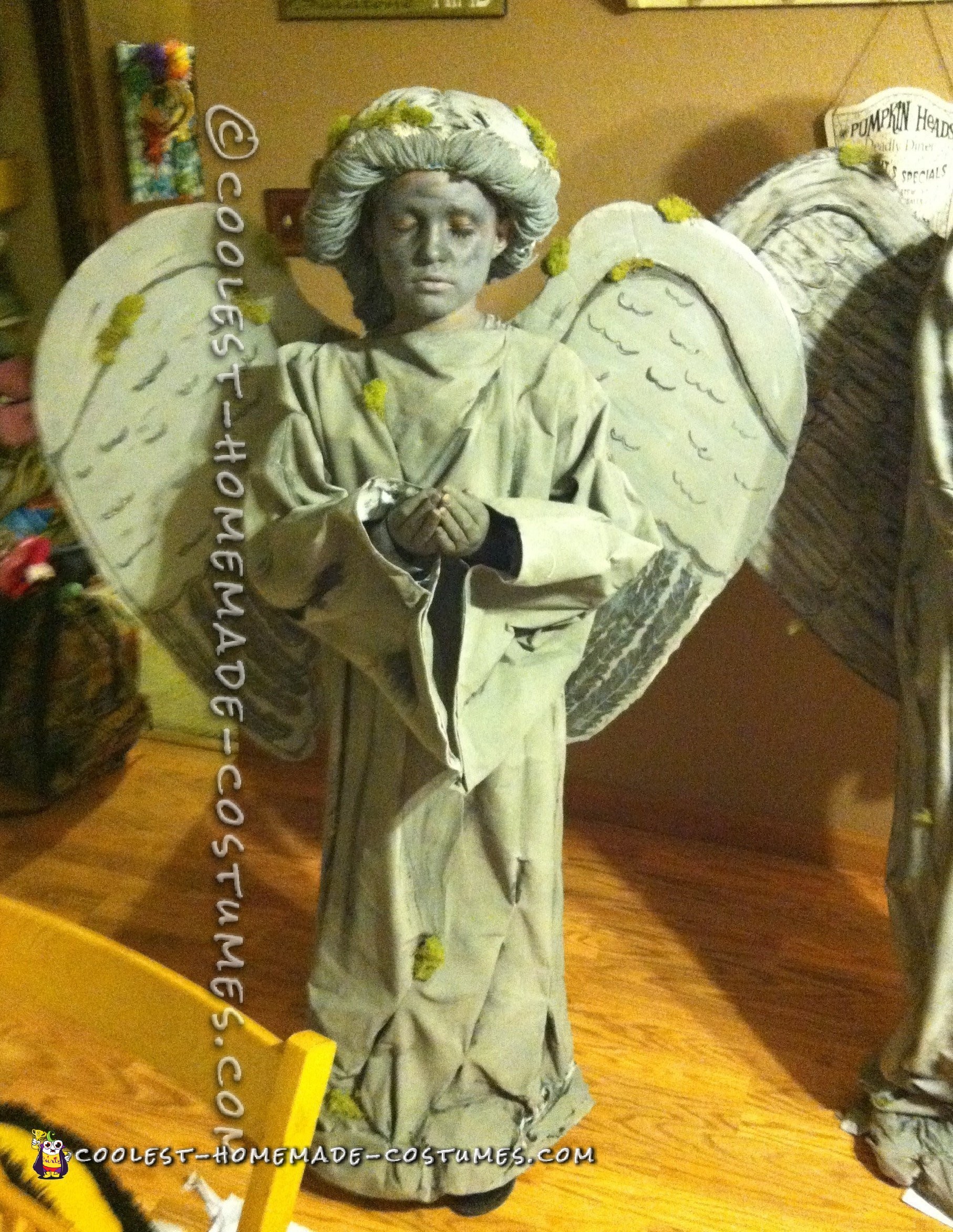 Cool DIY Cemetery Angel Costumes