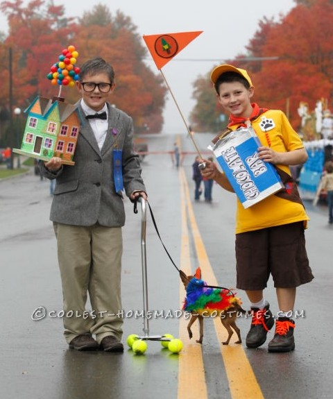 Cool Homemade Costumes for Kids: Characters from Disney's "Up"