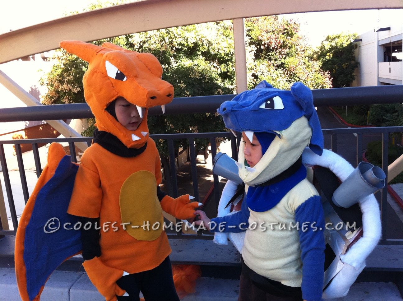 Coolest Charizard and Blastoise Costumes for Boys