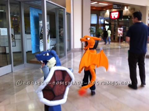 Coolest Charizard and Blastoise Costumes for Boys