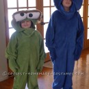 Coolest Cookie Monster and Oscar the Grouch Costumes
