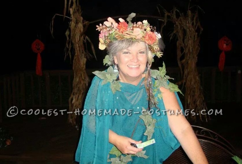 Easy Homemade Mother Nature Costume for Women