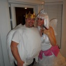 Couple Costume Idea: Giant Tooth with a Crown and Tooth Fairy