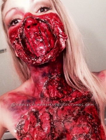 Creepiest Glam Meets Gore Costume