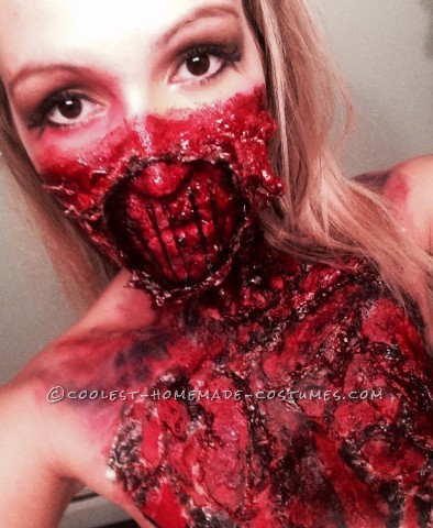 Creepiest Glam Meets Gore Costume