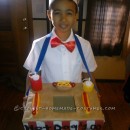 Cool Hot Dog Vendor Costume for Hot-Dog-Loving Boy