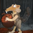 Cool Ice Age Scrat and Acorn Costume for a Child