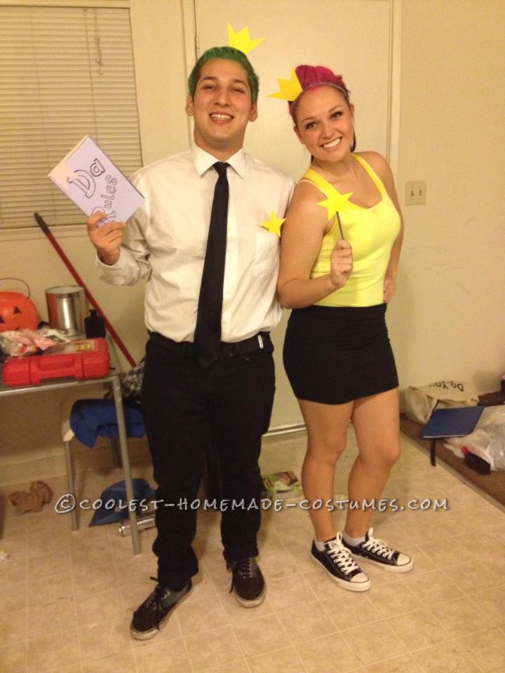 Last Minute Fairly Odd Parents Costume