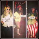 Last Minute Forrest Gump Group Costume