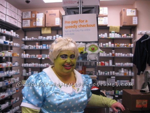 Funny Mucinex Lady Plus-Size Costume