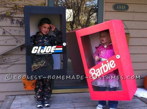 New in the Box G.I. Joe and Barbie Costumes