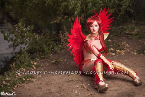 Beautiful Homemade Pheonix Costume