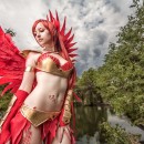 Beautiful Homemade Pheonix Costume