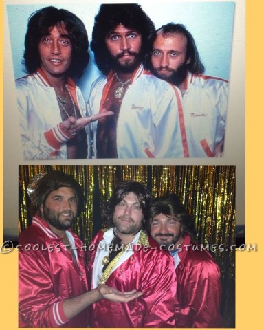 Contest-Winning Bee Gees Group Costume for Men