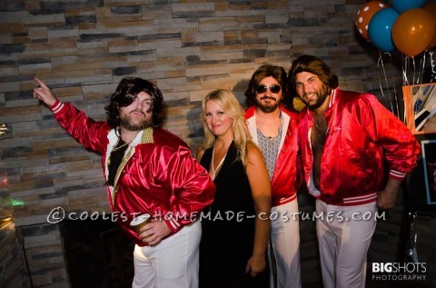 Contest-Winning Bee Gees Group Costume for Men