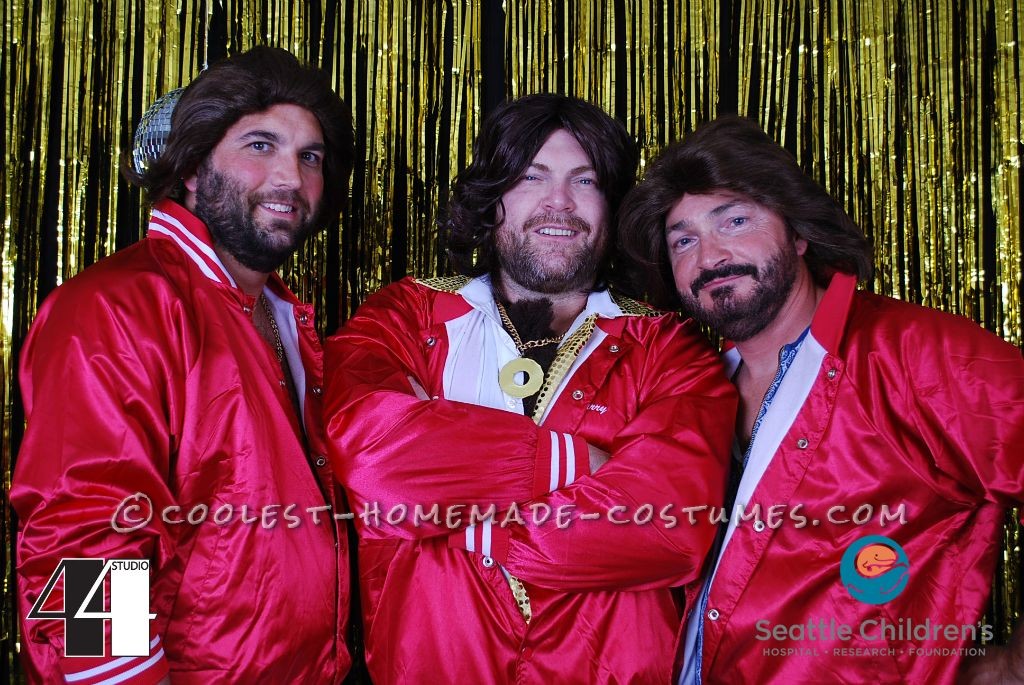 Contest-Winning Bee Gees Group Costume for Men