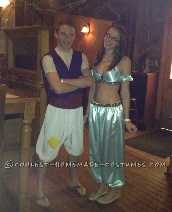 Super Awesome Aladdin and Jasmine Couple Costume