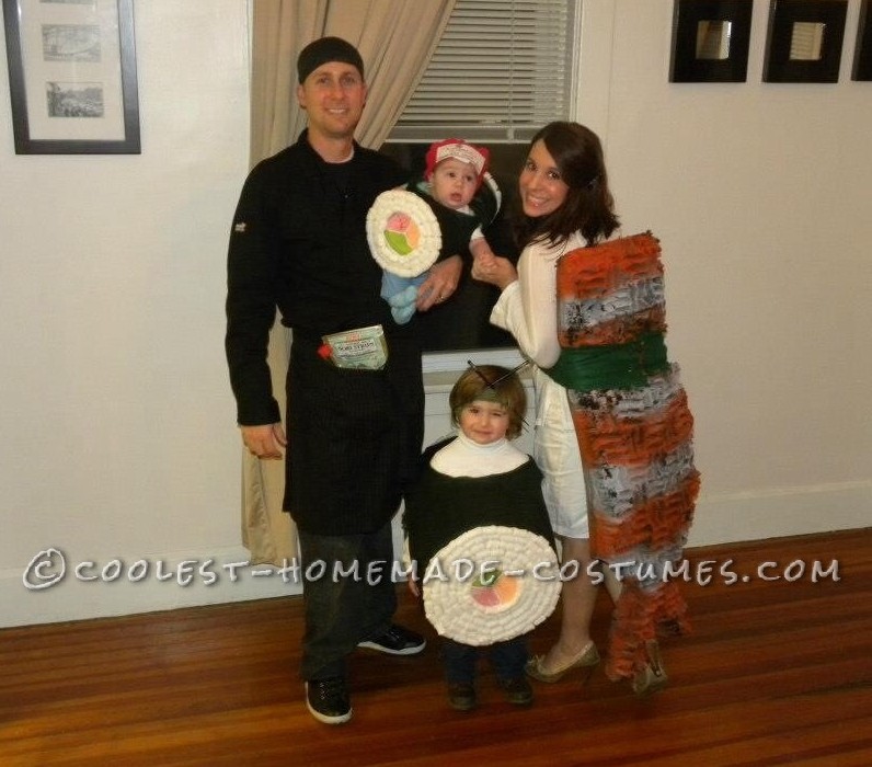 Coolest Sushi Family Costume