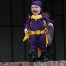 Cool 60's Era Baby Batgirl Costume