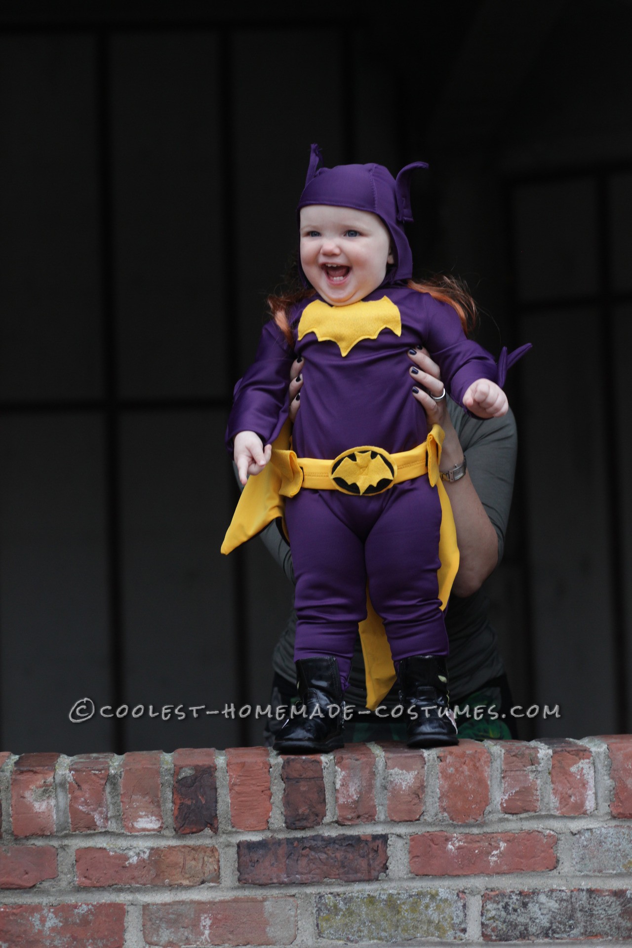 Cool 60's Era Baby Batgirl Costume