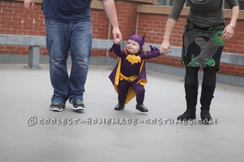 Cool 60's Era Baby Batgirl Costume