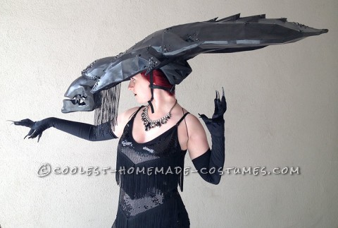 Classy DIY Alien Queen Costume