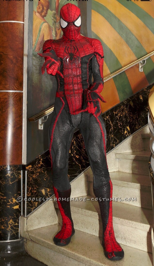 Movie Quality DIY Spiderman Costume