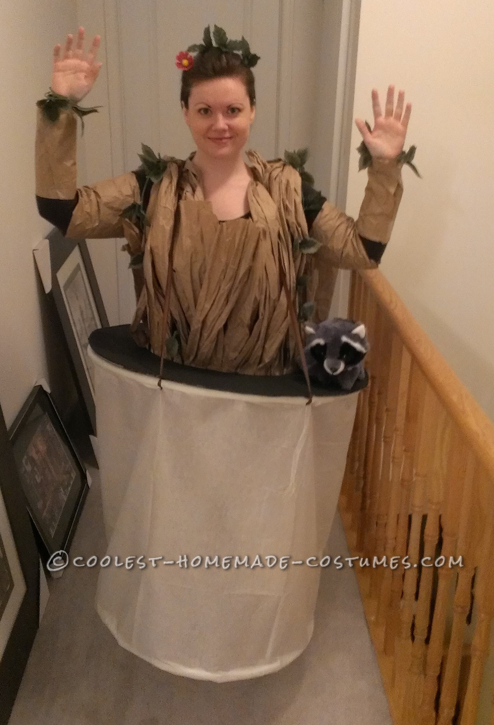 Awesome Baby Groot Costume for a Grown Woman