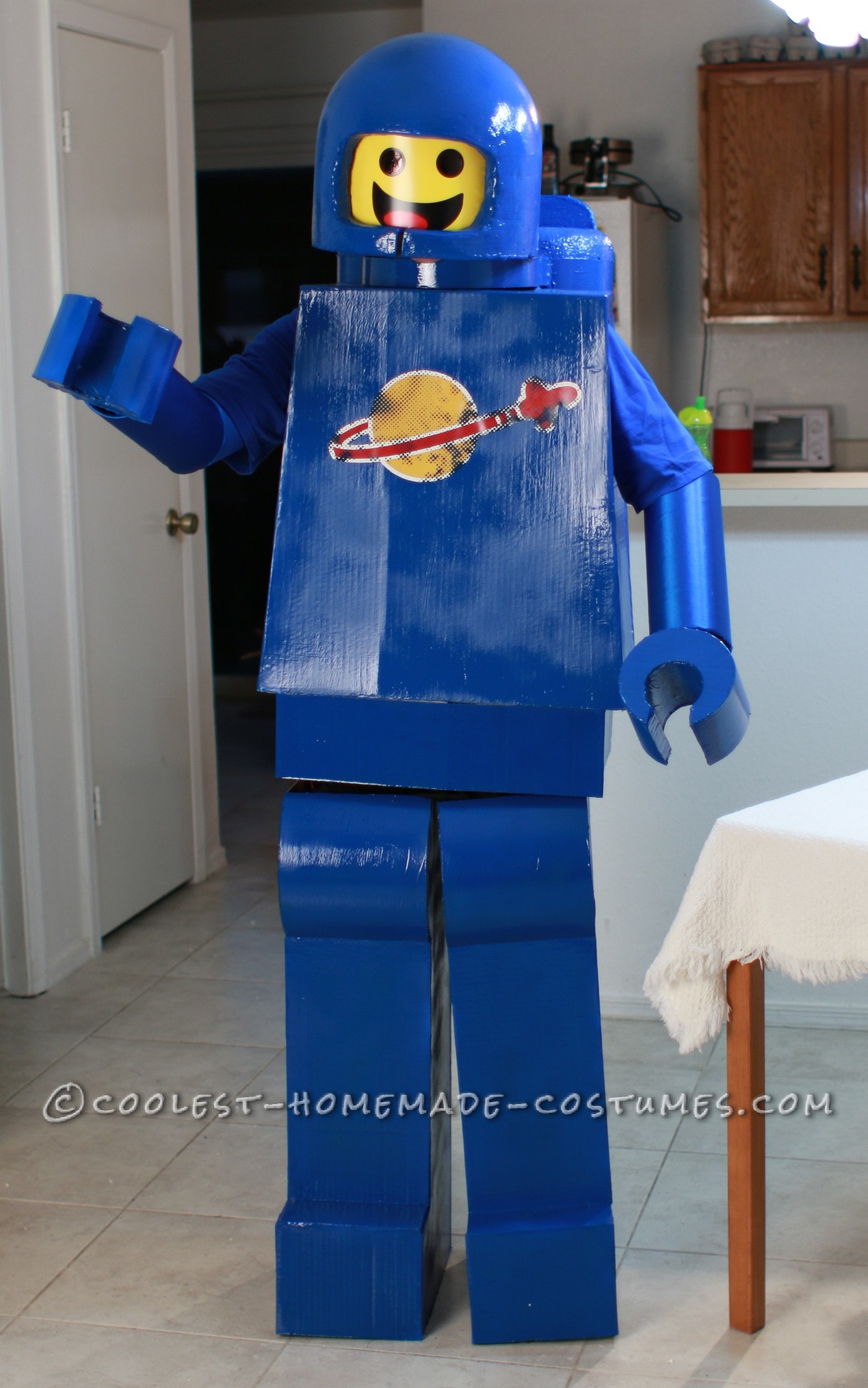 Awesome Lego Benny Costume from the Lego Movie