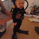 Cute Baby Scuba Diver Costume