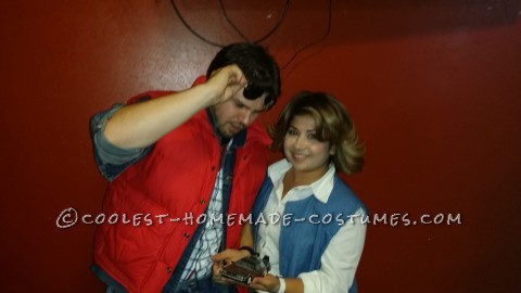 Back to the Future Couple Costume