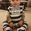 Cute Jail Bird Baby Costume