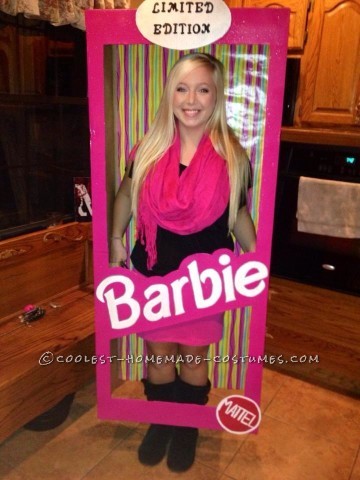 barbie in a box costume