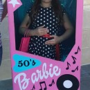Cool 50's Barbie in a Box Costume