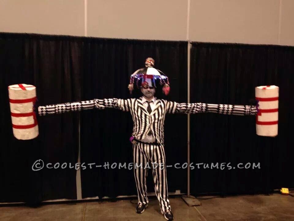 Cool Homemade Beetlejuice Costume