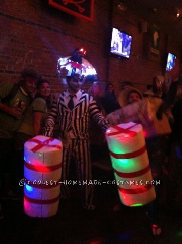 Cool Homemade Beetlejuice Costume