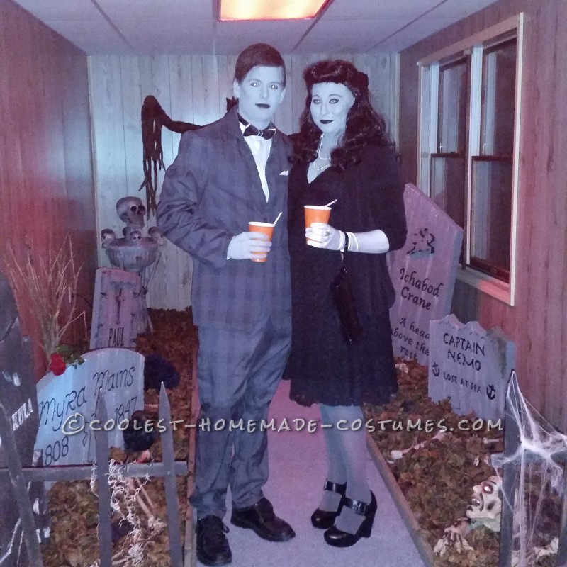 Best Grey Scale Couple Costume