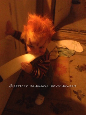 Creepy 1-Year-Old Chucky Costume