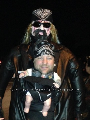 Big Biker Baby Illusion Costume