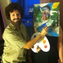 Bob Ross and His Happy Trees Couple Costume