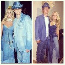 Sexy Britney Spears and Justin Timberlake Couples Costume